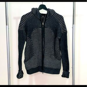 Lululemon Black Embrace Zip Up Sweater Hooded